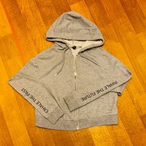 Forever 21 grey hoodie size S EXCELLENT CONDITION